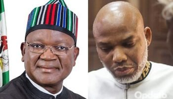 Governor Ortom Calls For The Release of Nnamdi Kanu - Opdato